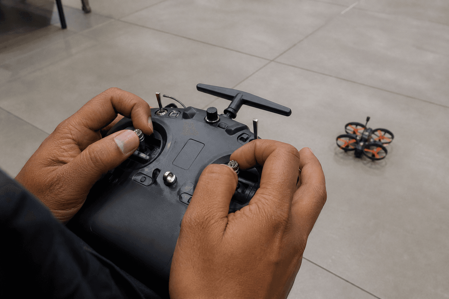 How to arm an FPV drone: Disarm is muscle memory
