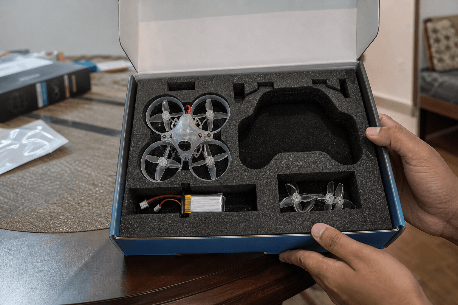 What is a BNF drone: What is in the box (and what is not)
