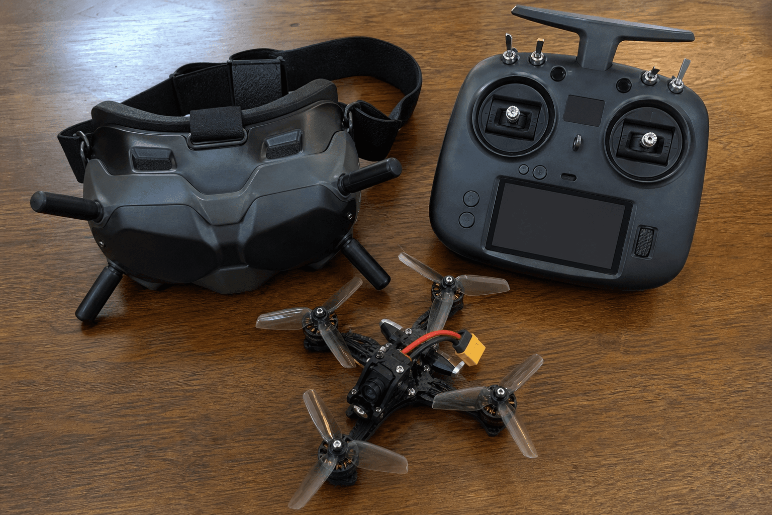 What is FPV flying: The three pieces