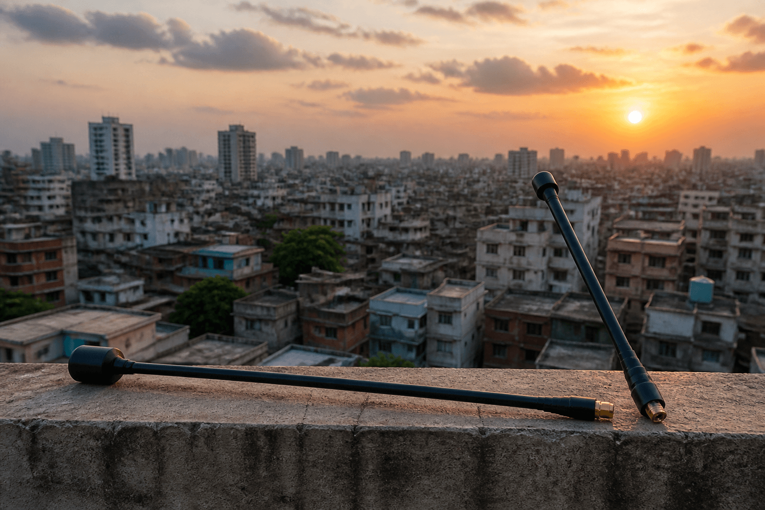 2.4 GHz vs 900 MHz in urban India