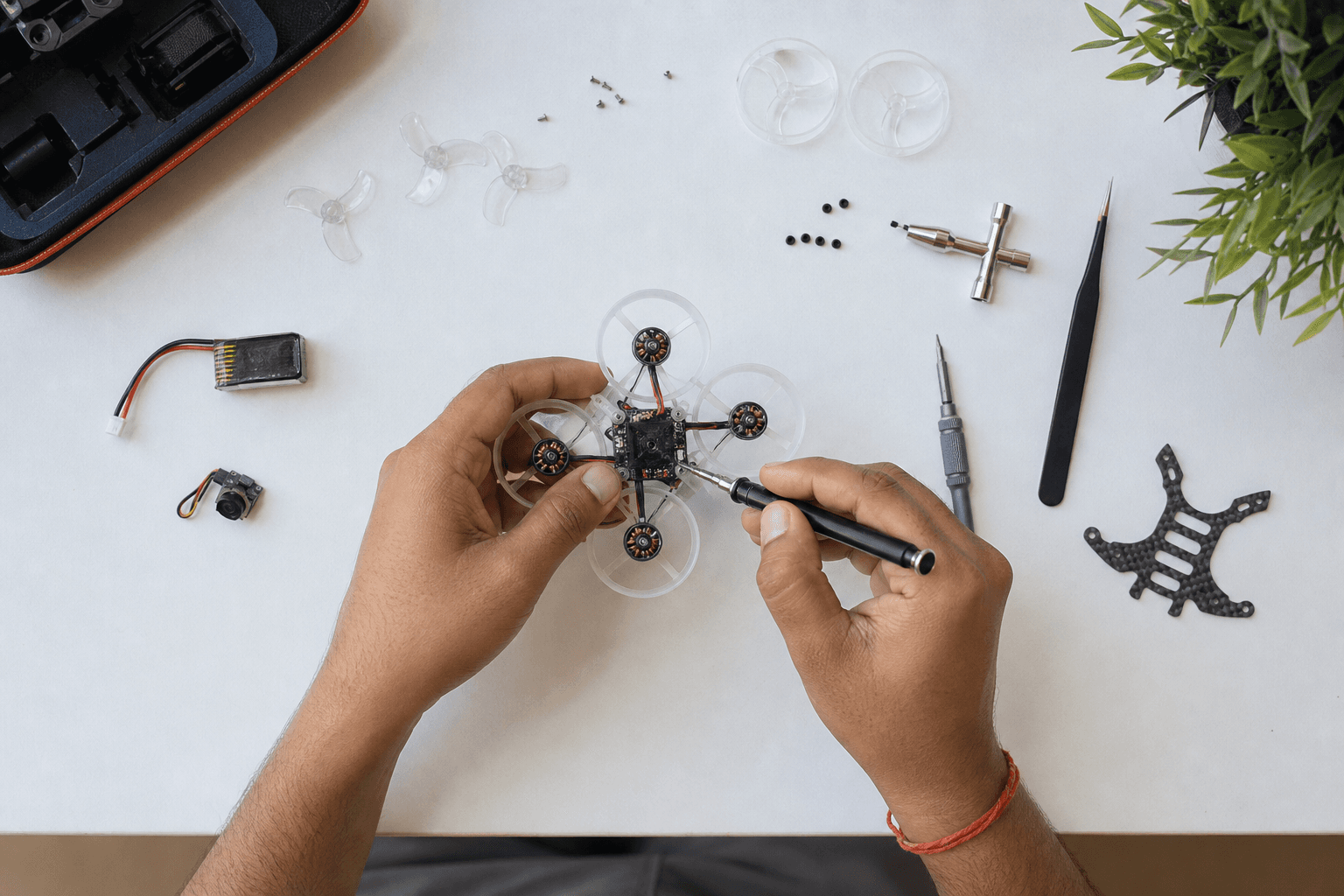 65mm whoop build guide for India: parts, order, and first hover