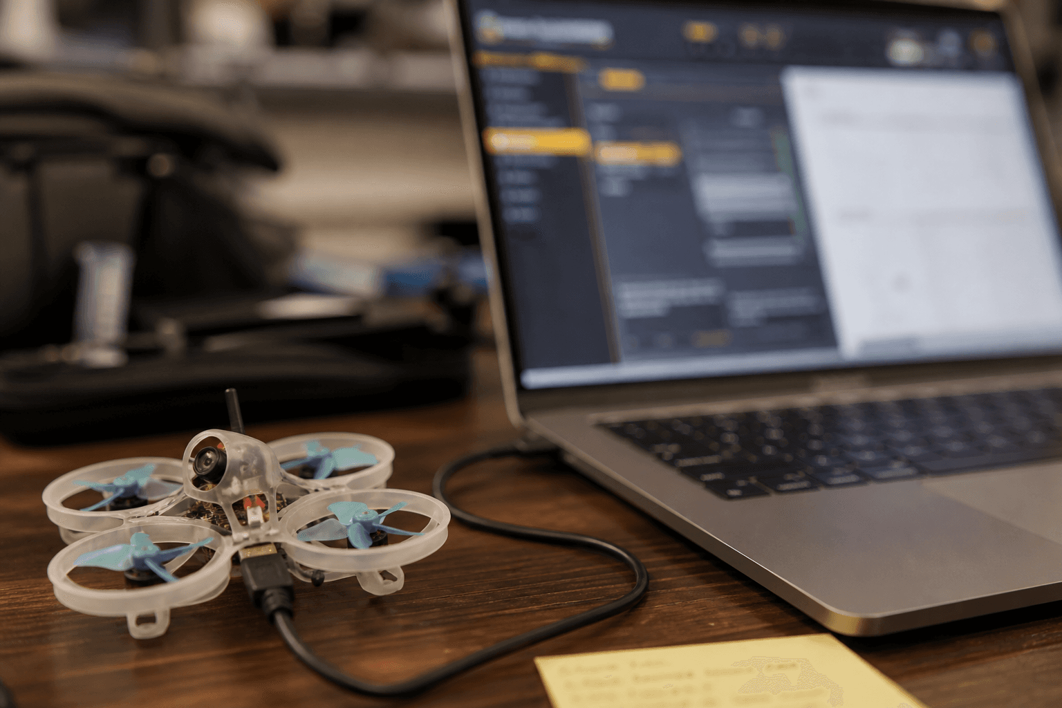Betaflight setup for a tiny whoop: first-flight checklist