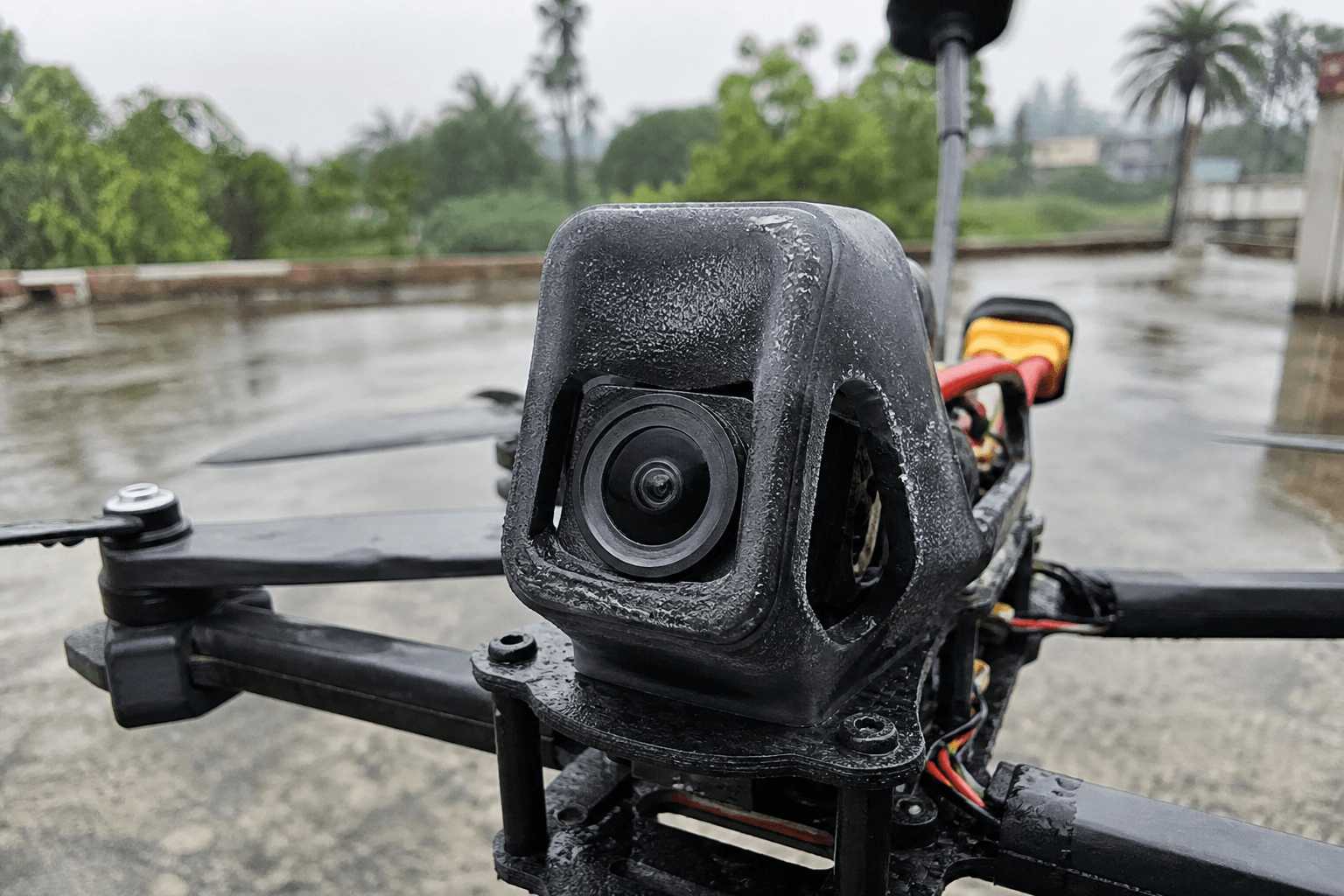 Camera angle and mount flex: India climate notes