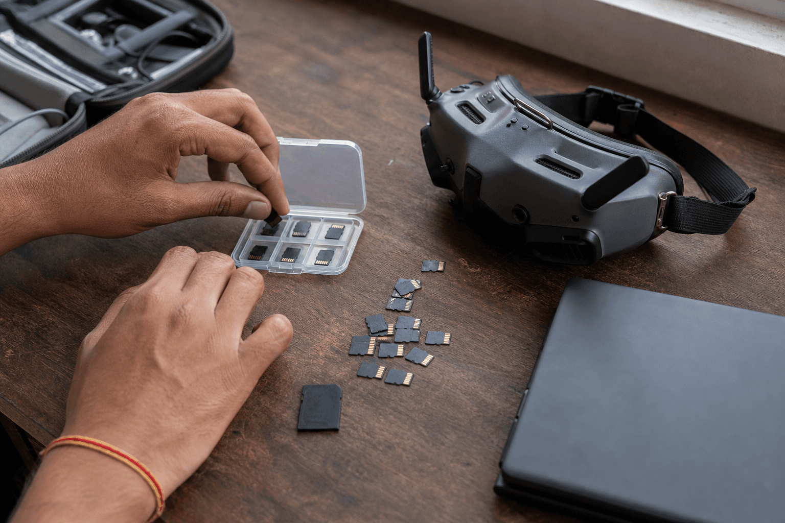 DVR, Wi-Fi download, and sharing footage: Card and file hygiene