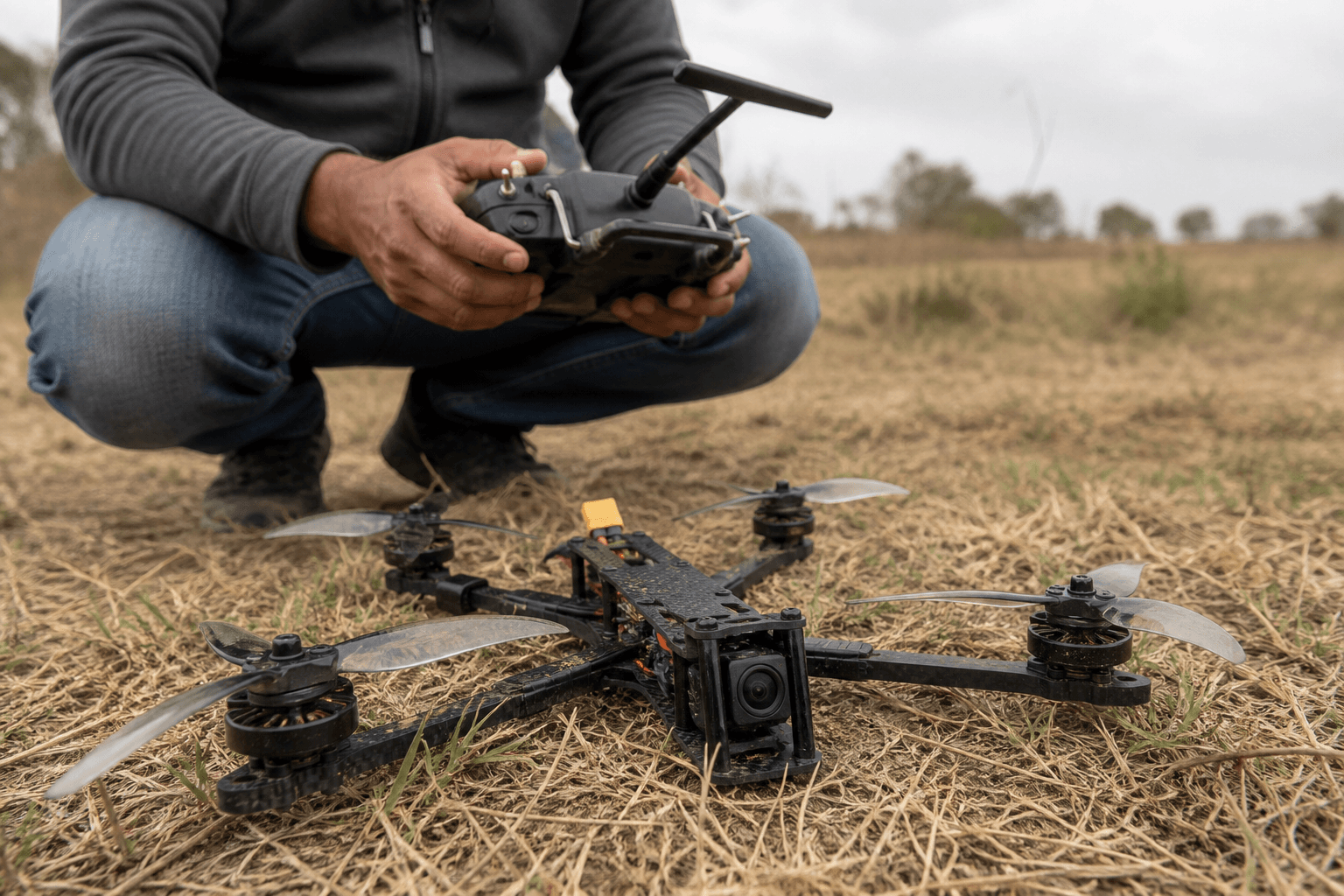 Failsafe scenarios: drop, land, GPS rescue: When the link dies