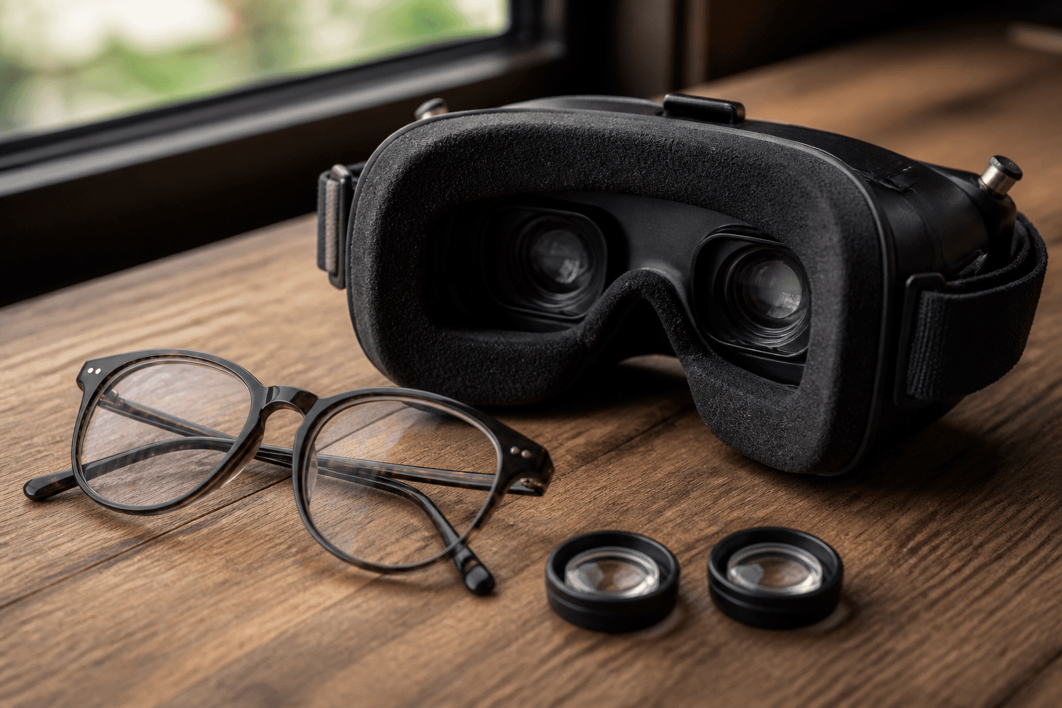 Flying with glasses: goggle foam and diopter options