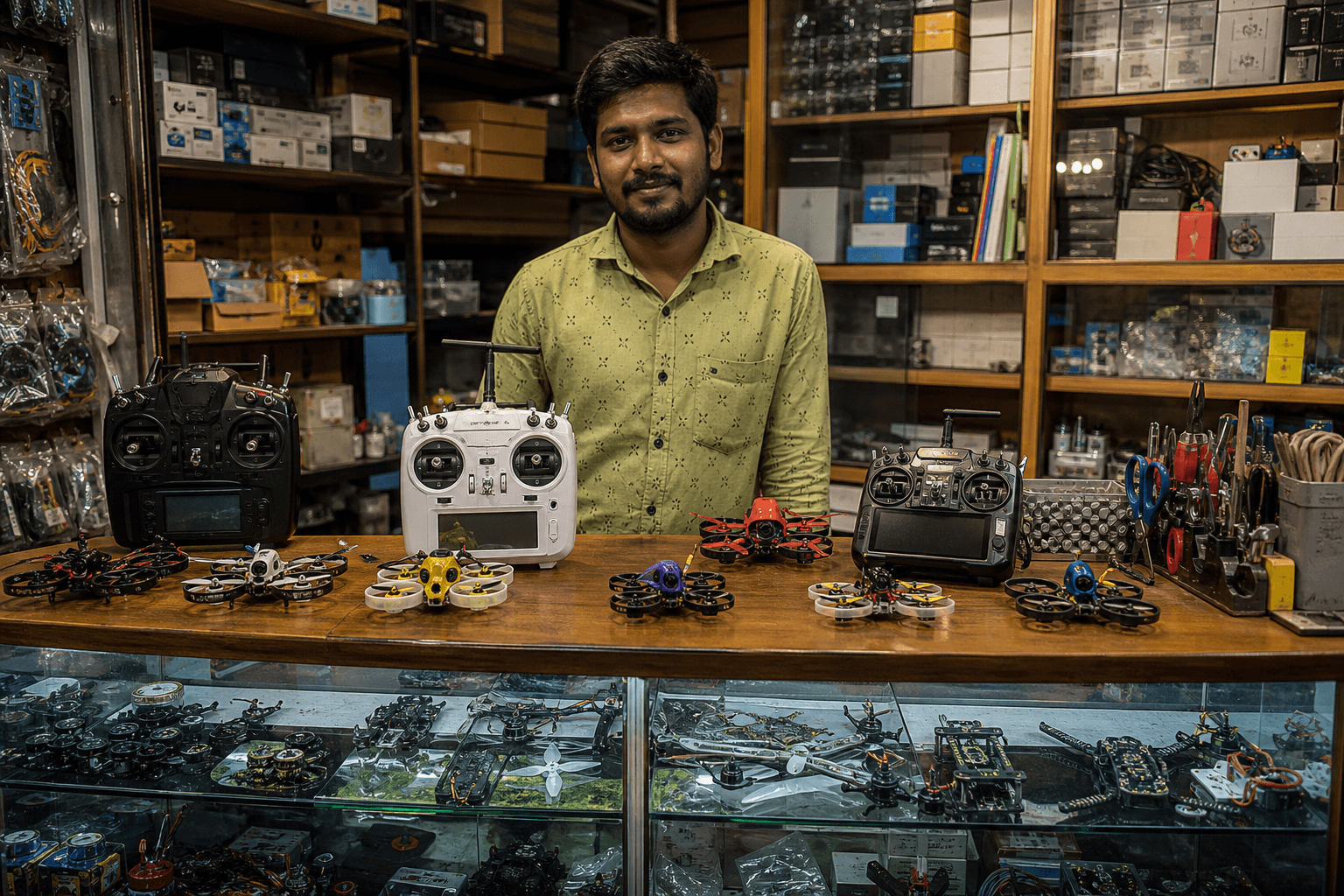 FPV shops and communities in major Indian cities