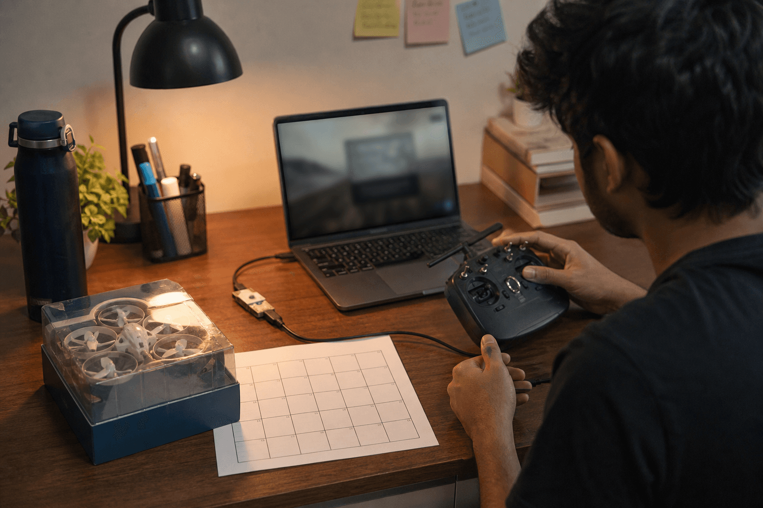 FPV simulator before your first whoop: why browser practice beats early crashes: A practical pre-whoop syllabus (2 weeks)