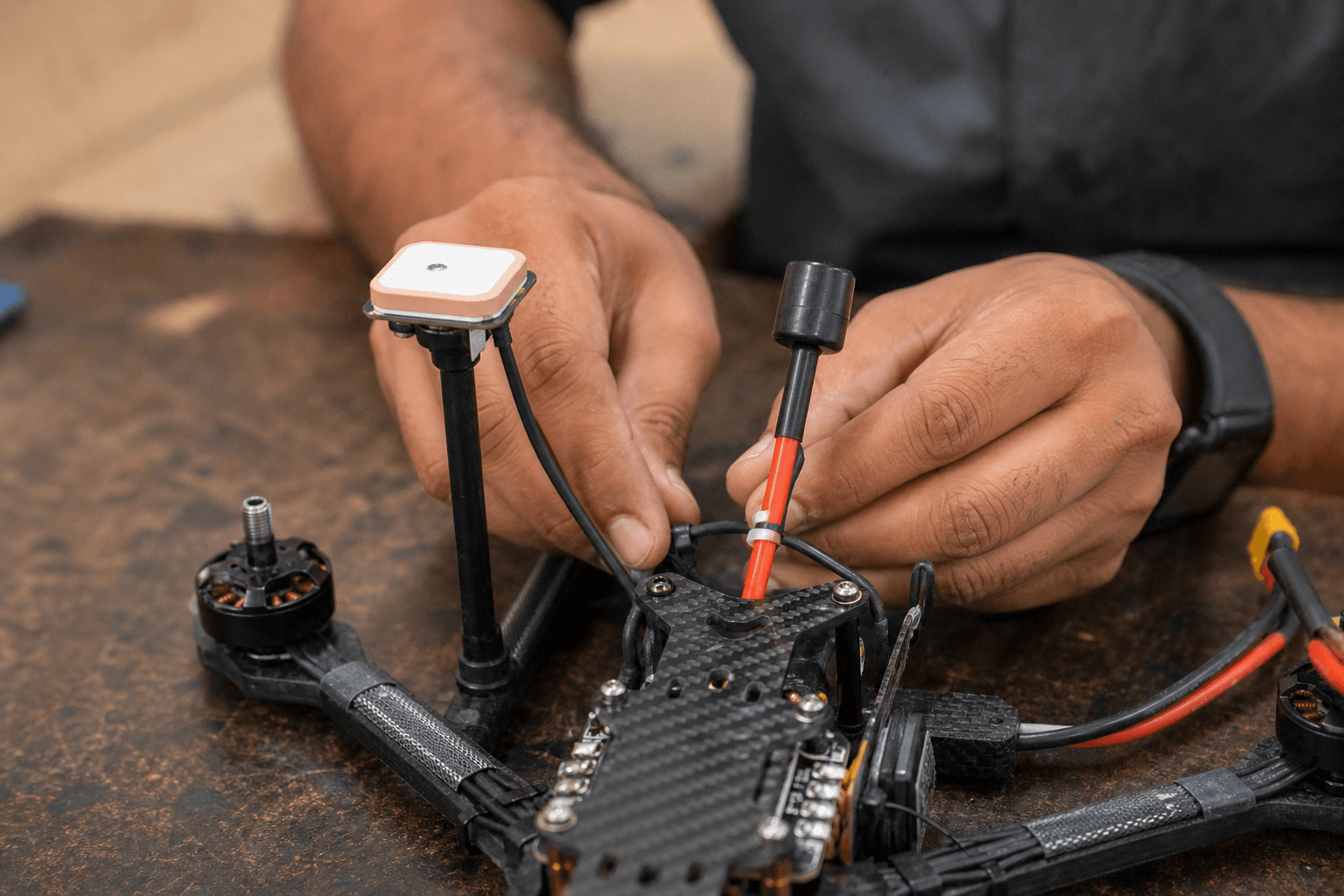 GPS module install for return-to-home curious pilots: Compass and interference