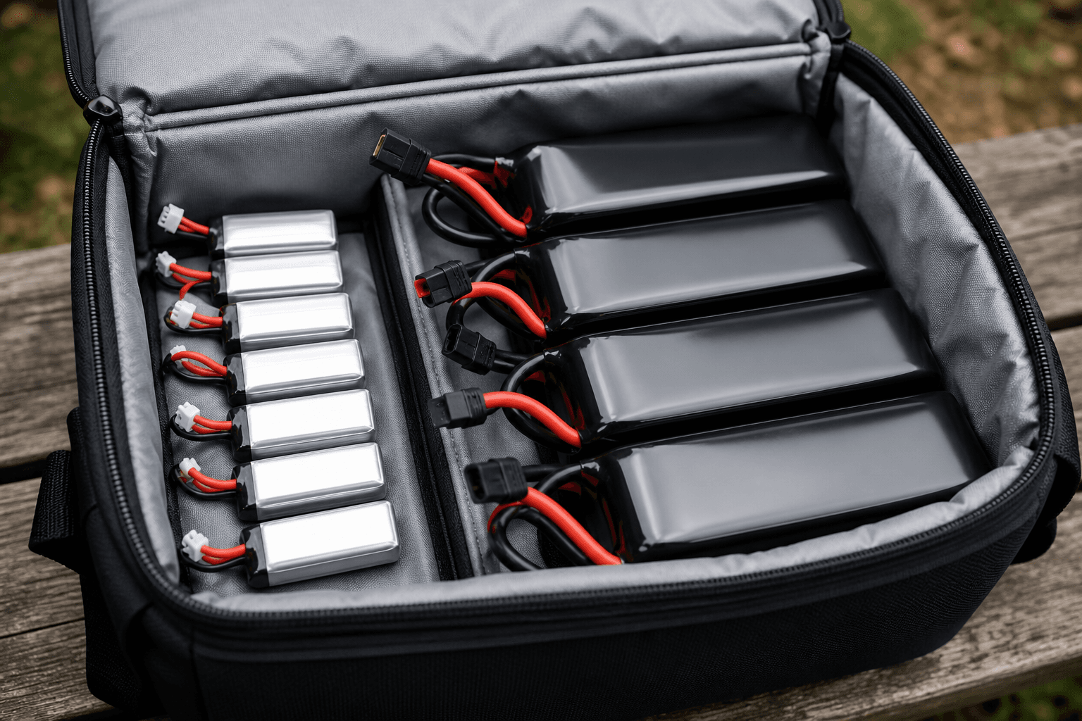 How many LiPo batteries do I need for FPV