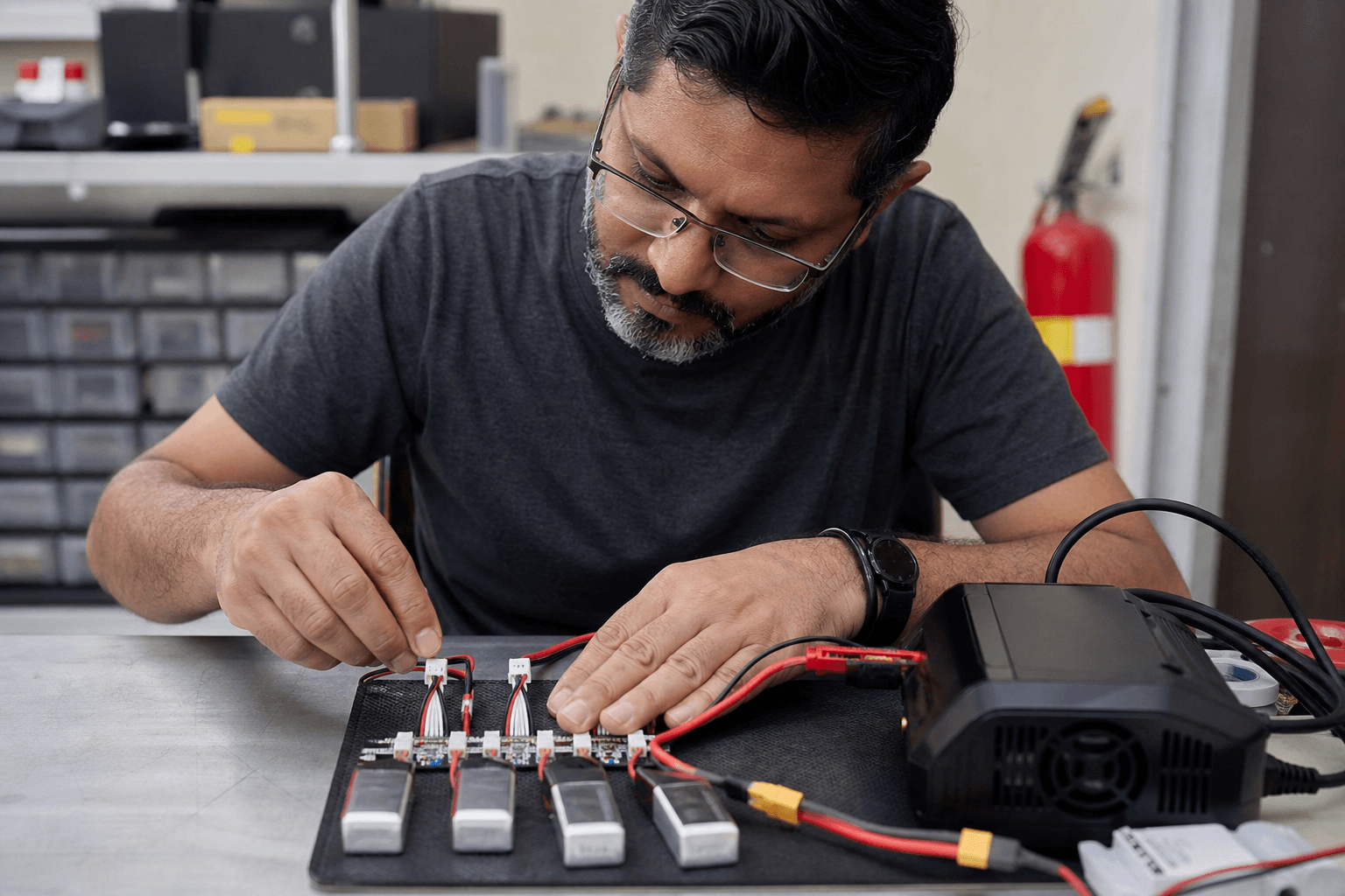 How to balance charge a LiPo: Parallel charging (only when ready)