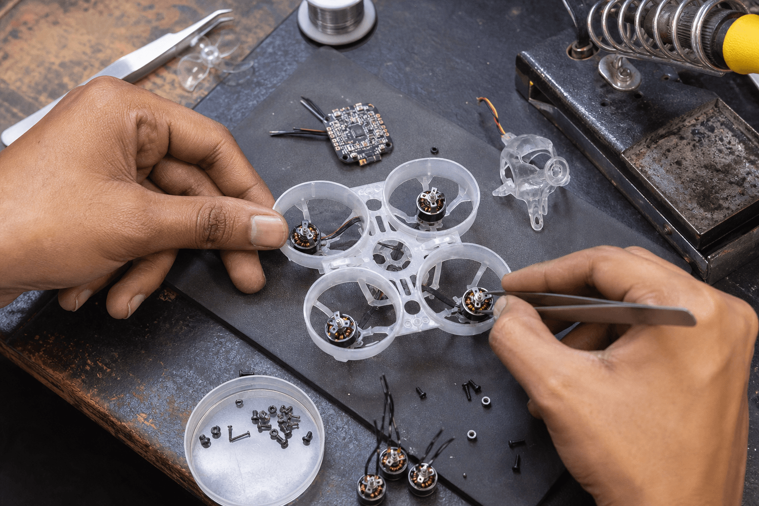 How to build a tiny whoop: Why scratch-build a whoop
