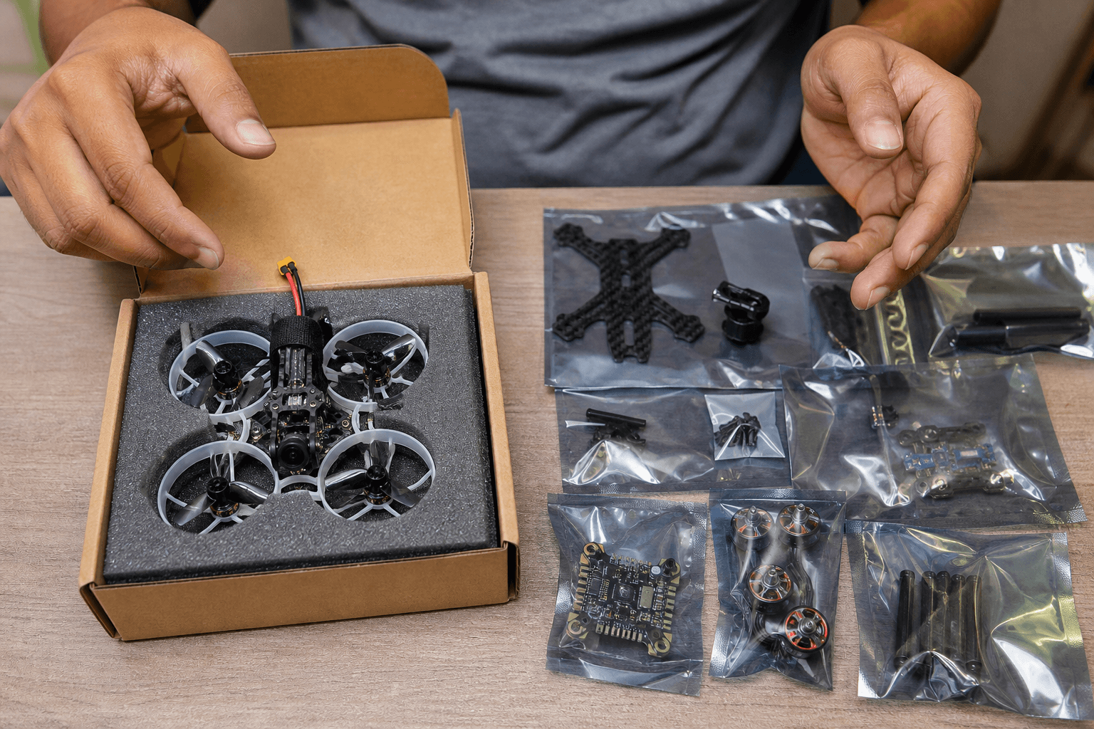 How to buy a tiny whoop in India: Choose the purchase path