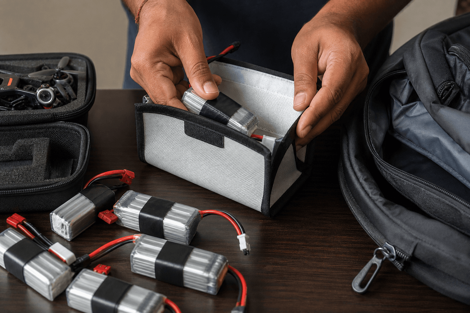 How to carry FPV batteries when traveling: Before you pack anything