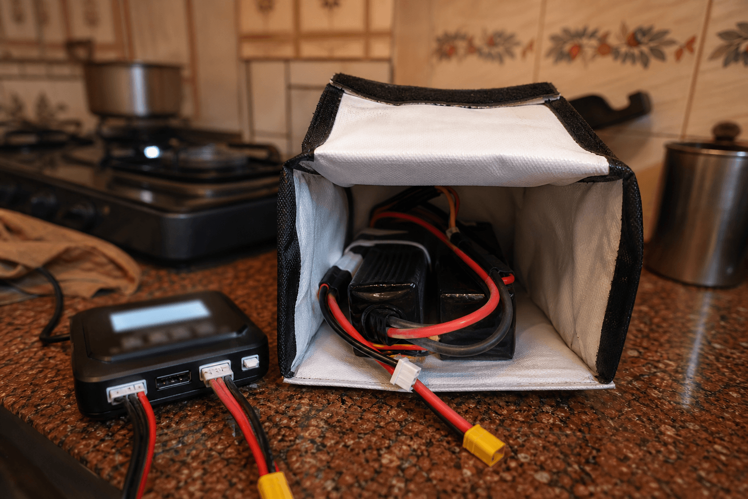 How to charge a LiPo battery safely