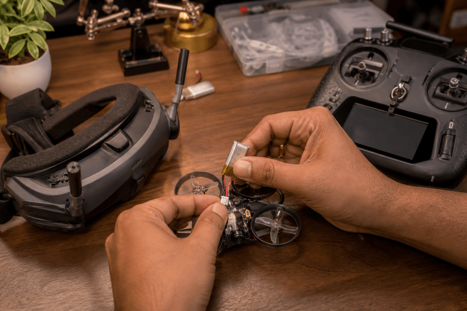 How to connect FPV goggles: Power order that avoids headaches