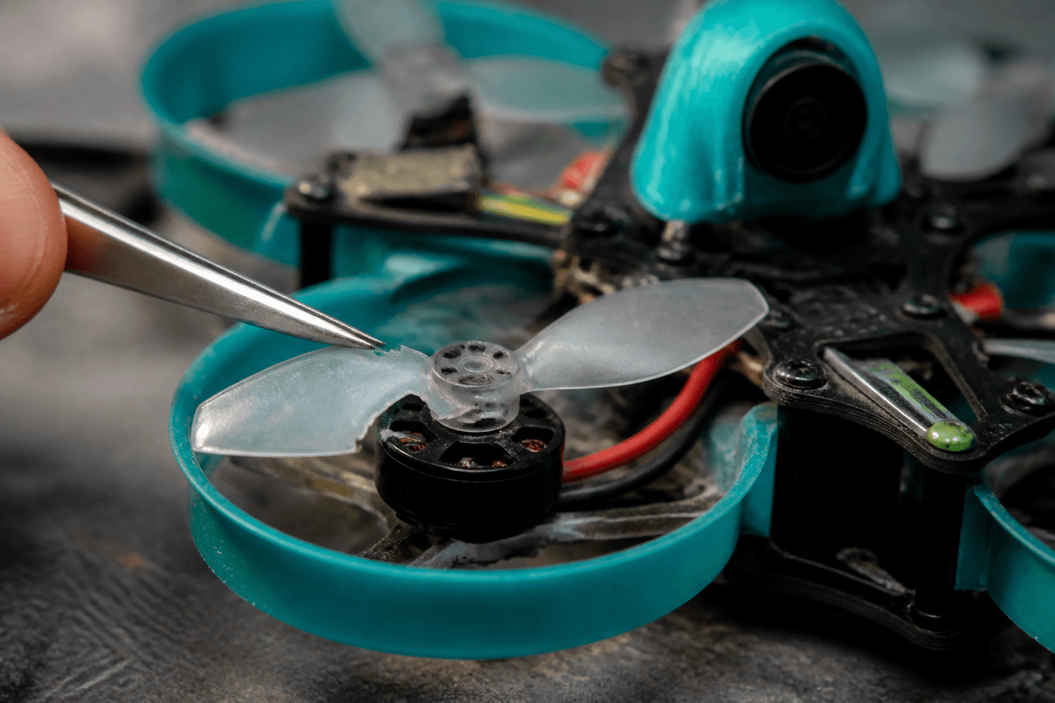 How to fix FPV drone vibration: When filters are allowed