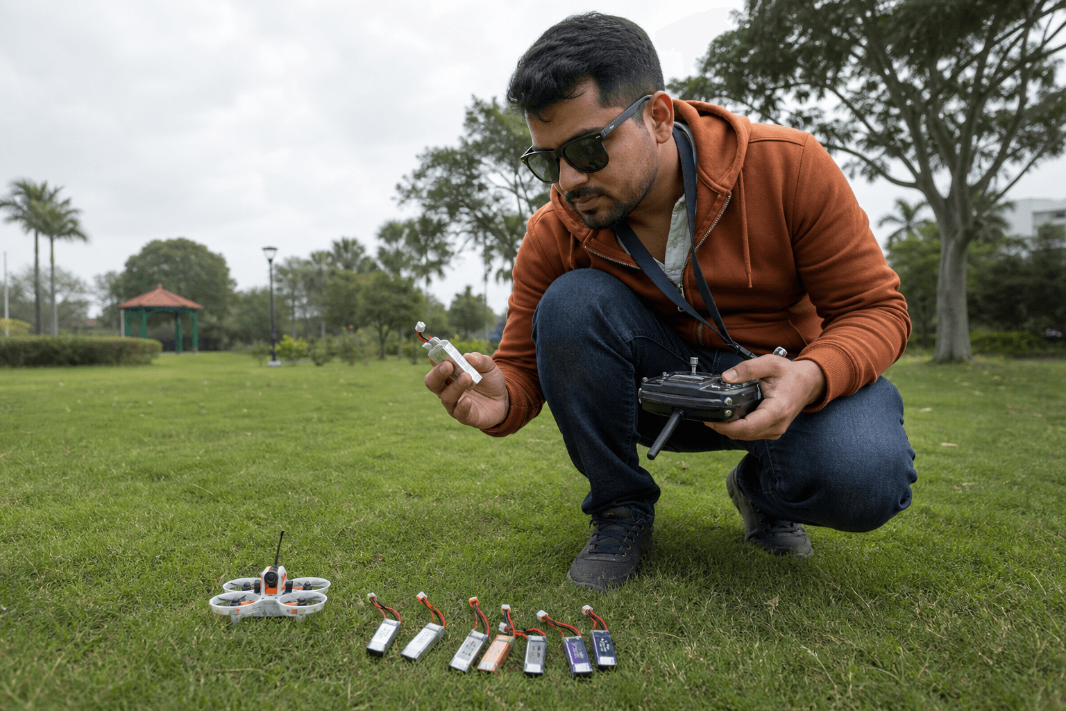 How to fly an FPV drone for beginners: Throttle and voltage habits