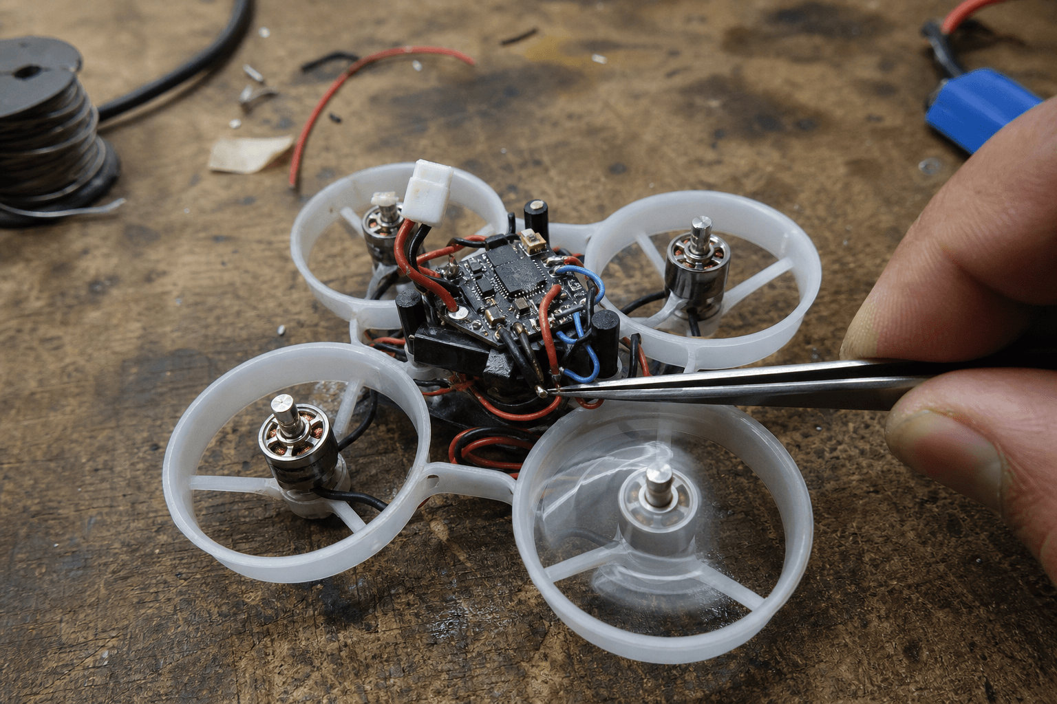 How to replace a whoop motor: Failure modes after the swap