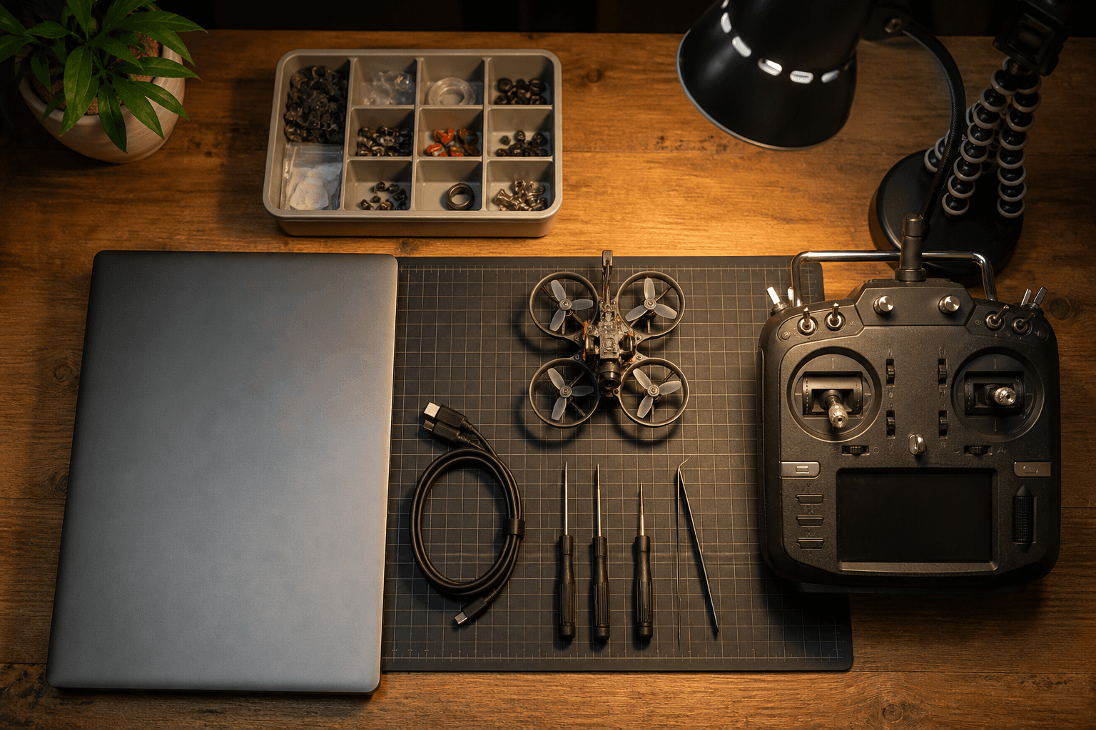 How to set up Betaflight for beginners: What you need on the desk