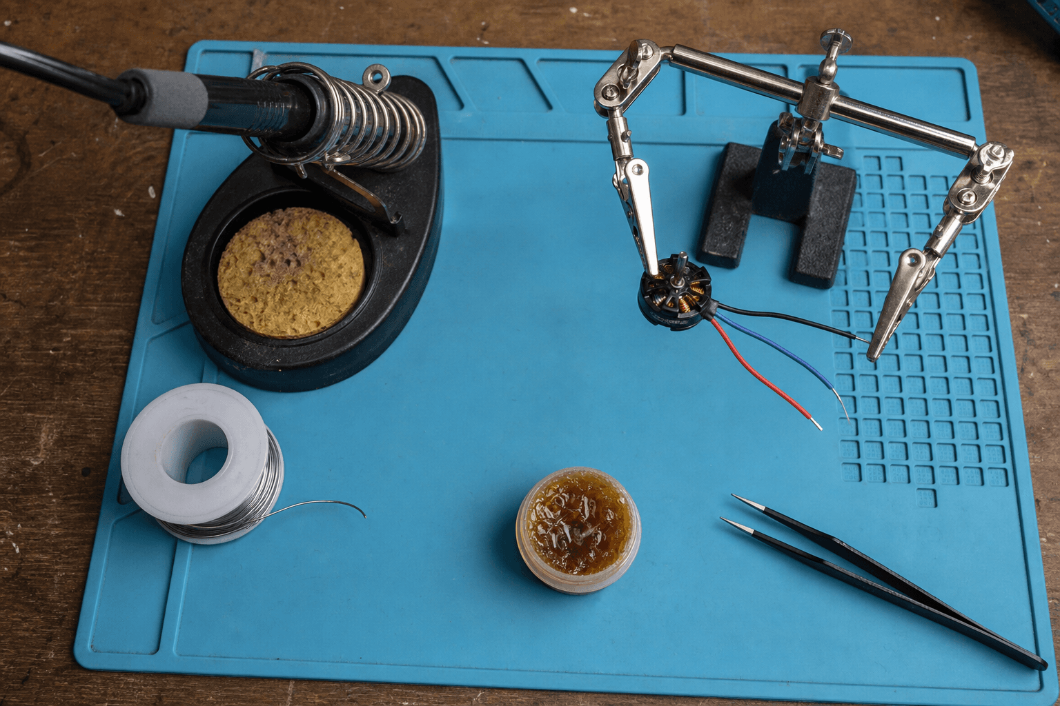 How to solder FPV drone motors: What you need