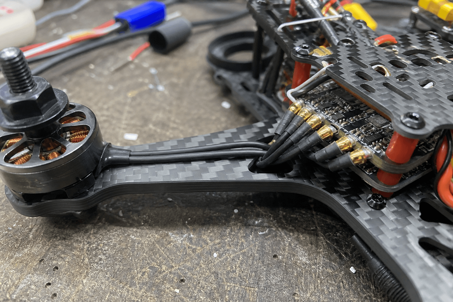 Motor wire routing and bullet connectors: Why routing matters