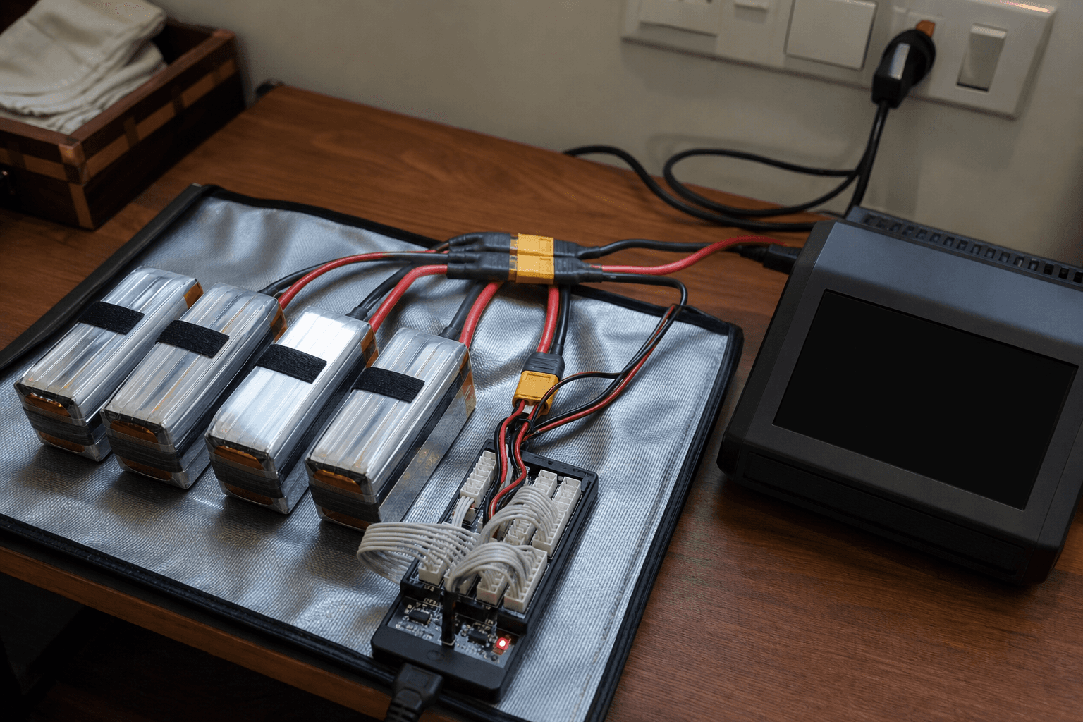 Parallel charging: safe workflow: What parallel charging actually does