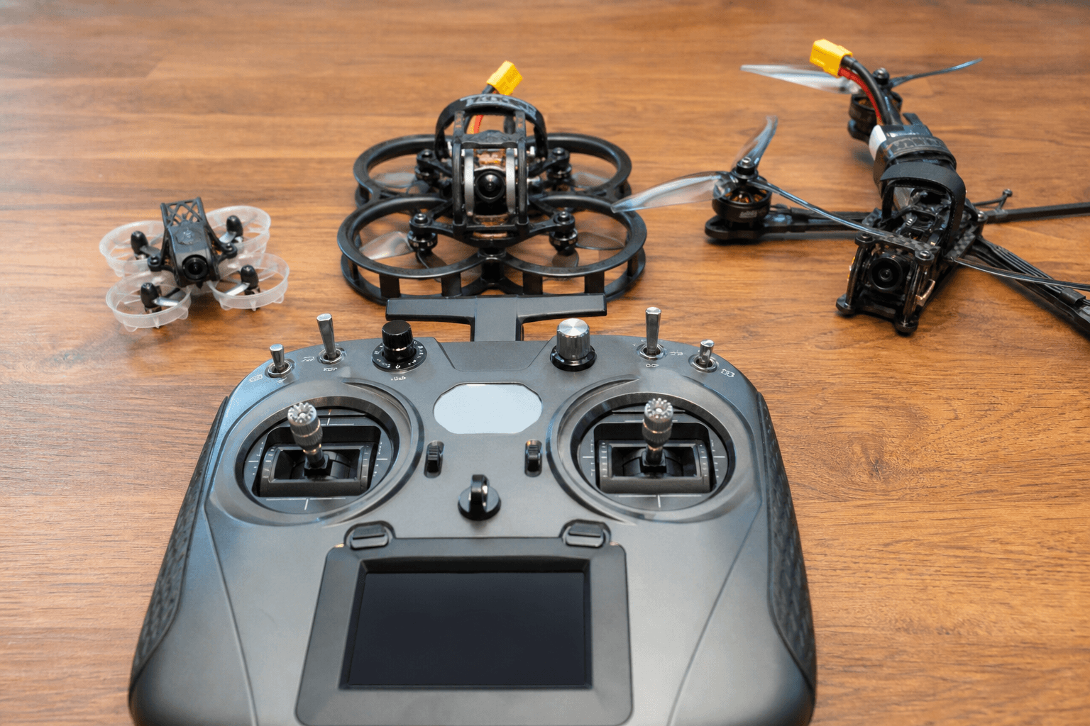 Radio gimbals and EdgeTX basics: Models: one brain per quad class