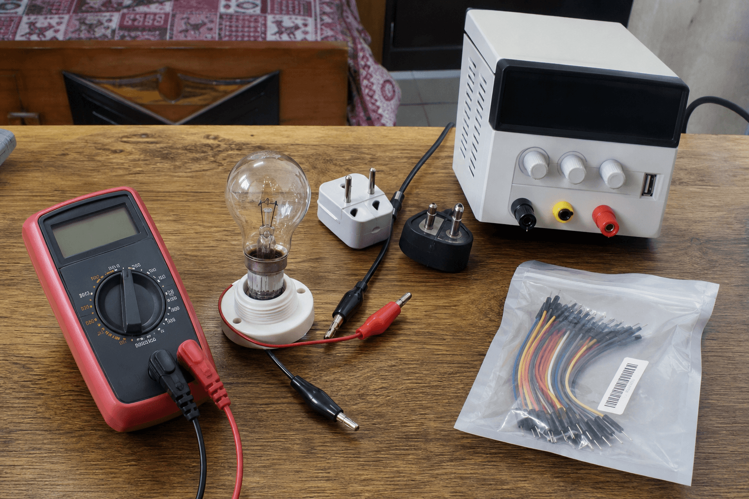 Smoke stopper vs multimeter vs lab supply: India notes