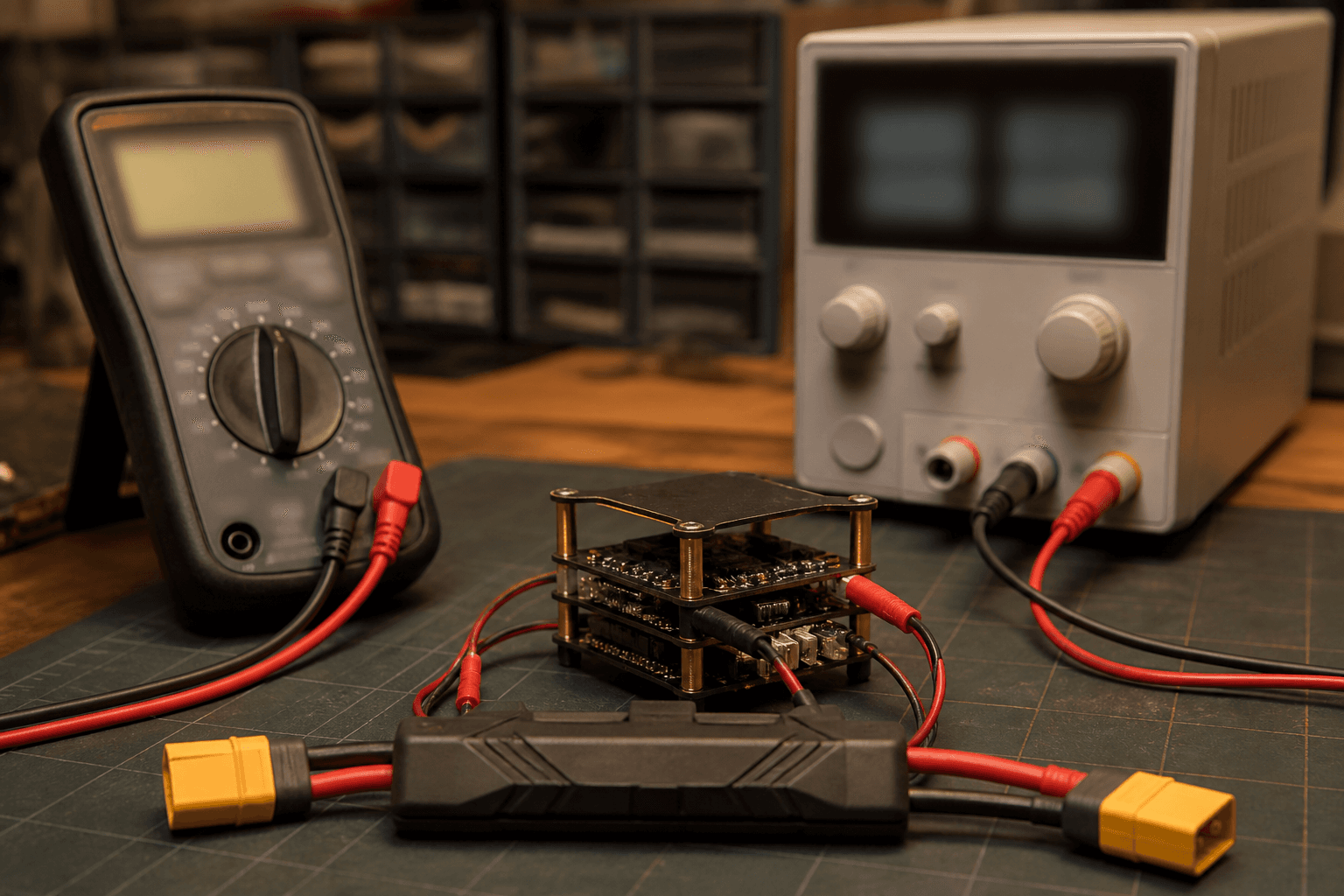 Smoke stopper vs multimeter vs lab supply