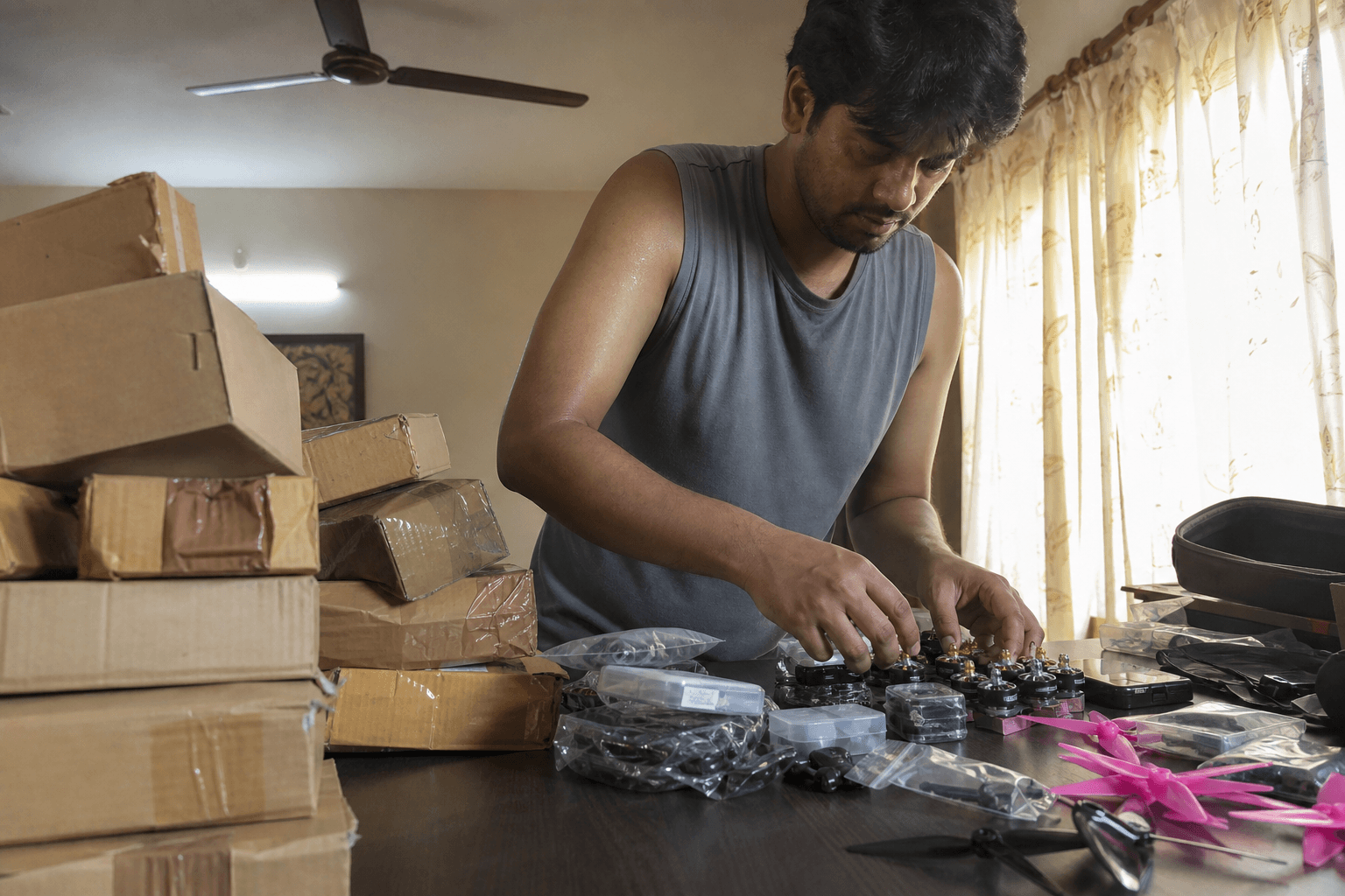 Summer heat: field day packing list in India: GST / logistics (summer sale season)