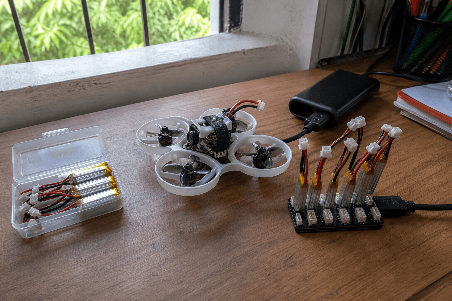 Tiny whoop BNF upgrades worth doing: Charger and parallel habits